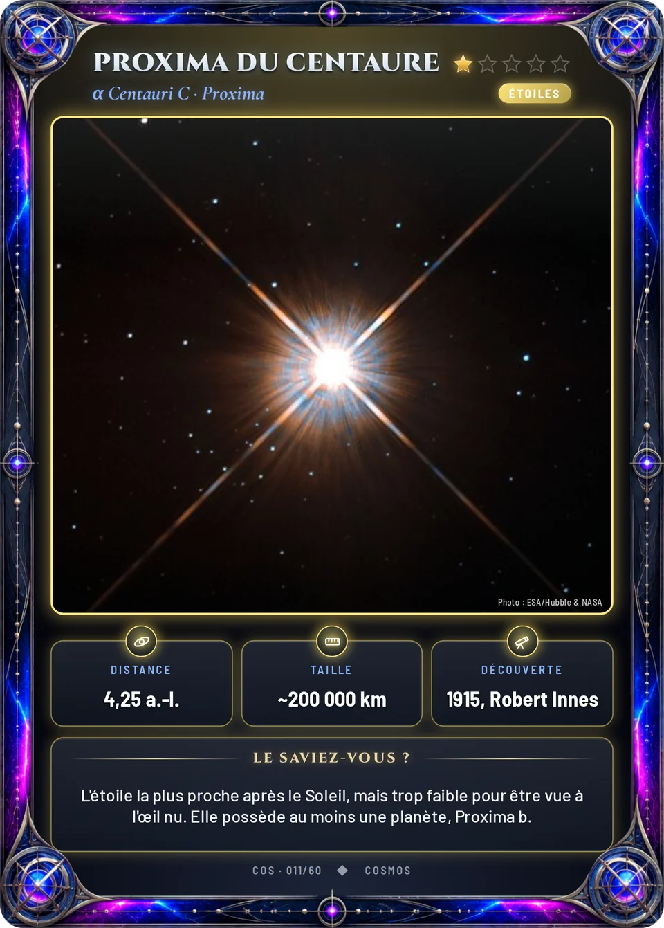 Proxima du Centaure