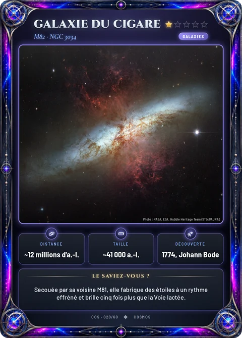 Galaxie du Cigare