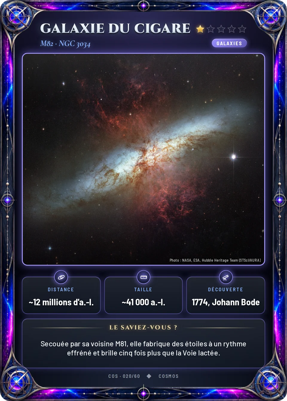 Galaxie du Cigare