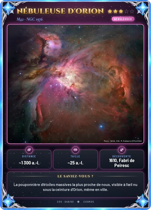 Nébuleuse d'Orion