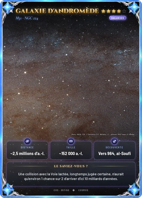 Galaxie d'Andromède