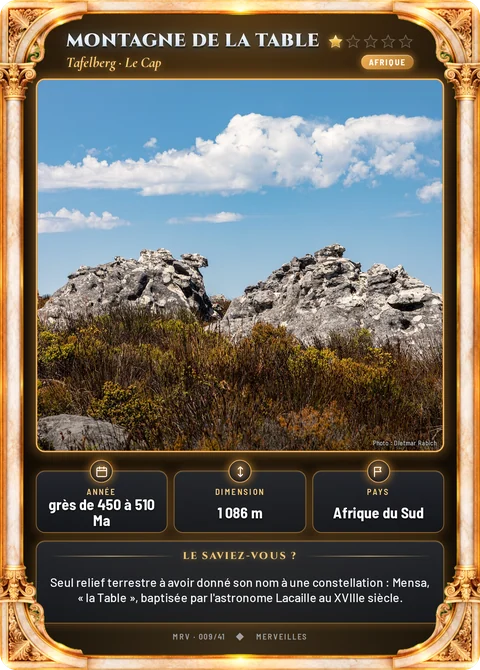 Montagne de la Table