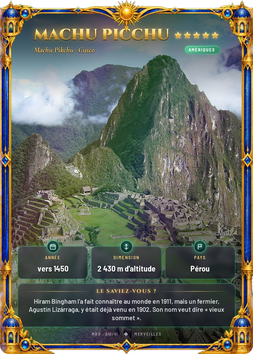 Machu Picchu