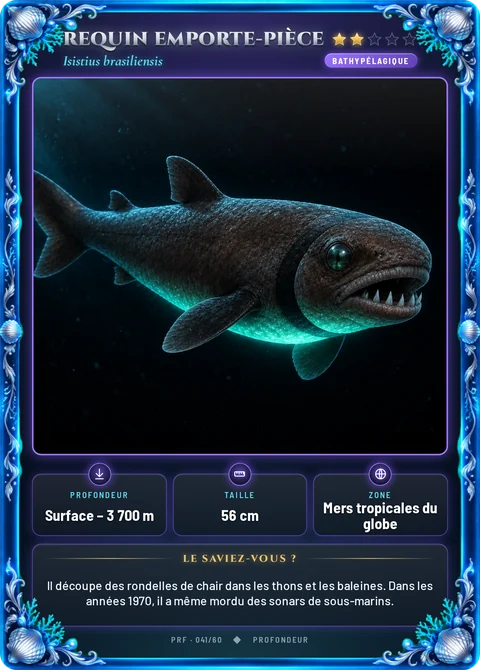 Requin emporte-pièce