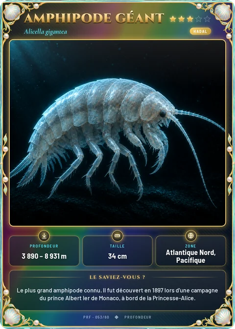 Amphipode géant