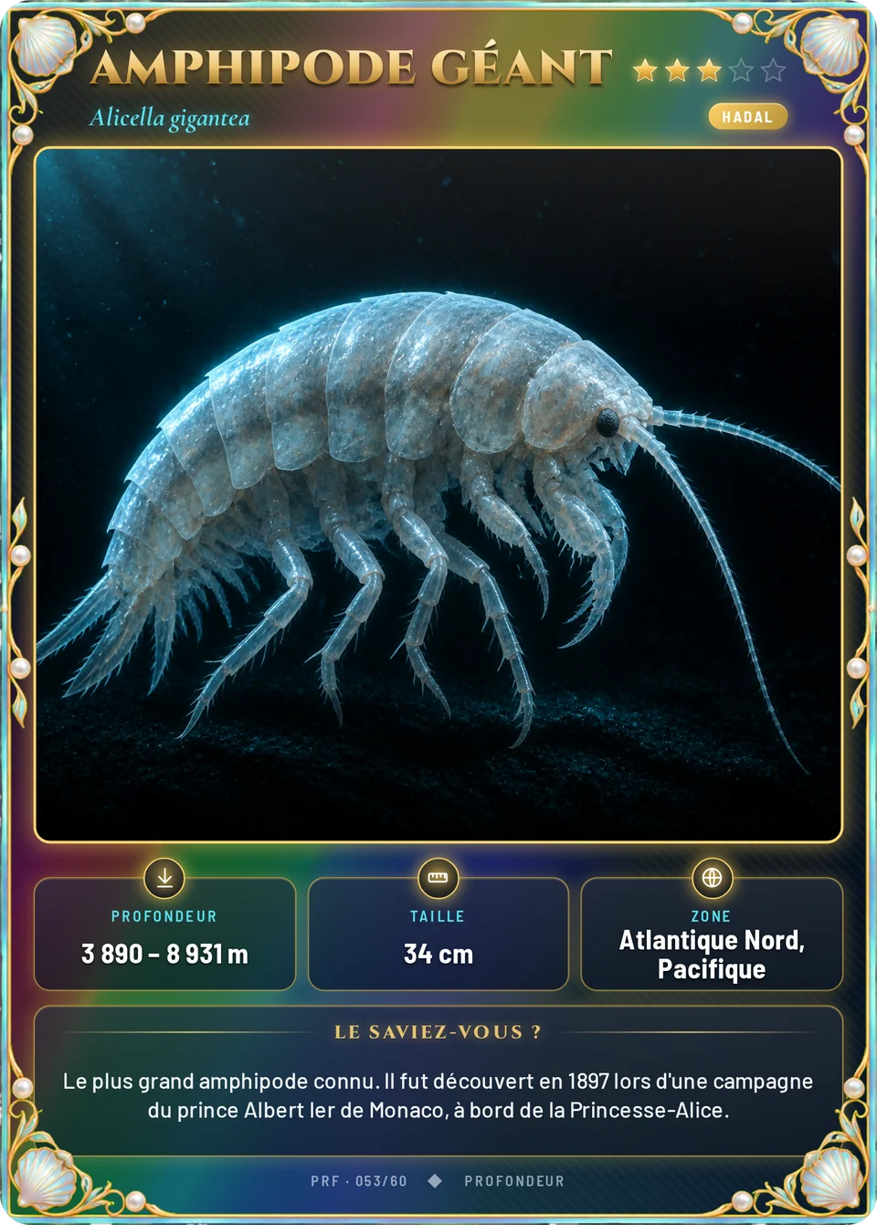 Amphipode géant