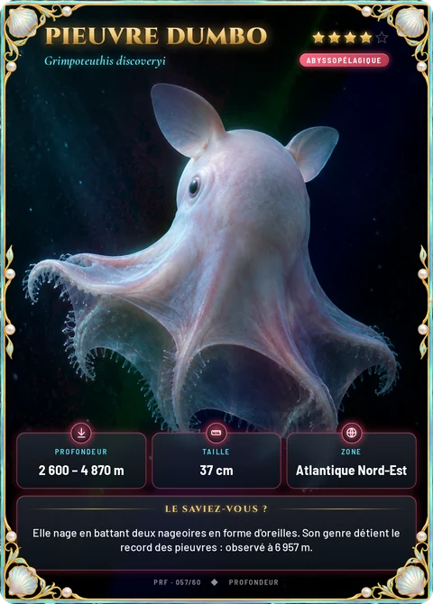 Pieuvre dumbo